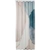 Sealskin Earth Tenda da Doccia 180x200 cm, Poliestere, Verde Scuro/Avorio