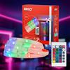 BRILONER - Striscia LED 30m con telecomando, colori di luce multicolore RGB, autoadesiva, striscia LED, barra LED, decorazione di ambienti, banda luminosa LED, bianco