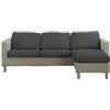 Estoralis | JAVA | Rivestimento seduta e schienale per divano e poltrona | Tessuto super elastico C/ 11 Grigio Scuro | Taglia M (tra 50-85 cm x 65-95 cm e 10-20 cm di altezza)