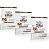 equilibra Viso, Argan Stick Labbra, Balsamo Labbra ad Azione Protettiva per Labbra Morbide e Setose, con Olio di Argan Protettivo e Levigante, e Vitamina E Antiossidante, 3 Pezzi da 5,5 ml