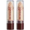 Rimmel London Correttore Hide The Blemish, Stick Copri Occhiaie, Rossori e Imperfezioni, 004 Natural Beige, 4.5 g (Confezione da 2)