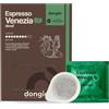 DONGIO CAFFE Dongiò Caffè Espresso Venezia decaffeinato, 50 Cialde ESE 44mm da 7.7 Gr, Tostatura Medio-Scura - Intensità 8/10 (1 box da 50 cialde)