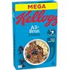 Kellogg's All Bran Flakes Cerealie, fiocchi di cereali croccanti, confezione singola da 500 g