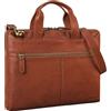 STILORD 'Ross' Vintage Borsa a Tracolla in Vera Pelle per Laptop 14 Pollici stretta borsa porta documenti elegant borsa computer alla moda, Colore:maraska - marrone