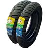 MICHELIN Coppia di Pneumatici Michelin City Extra 100/80-16 50S + 120/80-16 60S Dot/Anno 2024 per SH 125/150 e Kymco Agility 150