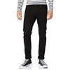 JACK & JONES Jjiglenn Jjfelix Am 046 50 SPS Noos, Jeans Slim Uomo, Nero (Black Denim), W34/L30 (Taglia Produttore: 34)