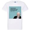 French Unicorn T-Shirt Uomo Girocollo Cotone Bio Make Money Citation Inspirante Inglese Warren Buffet Businessman Milliardaire, bianco, M