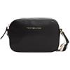 Tommy Hilfiger Donna Borsa a Tracolla Logotape Camera Bag Piccola, Nero (Black), Taglia Unica