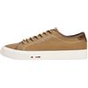 Tommy Hilfiger TH Hi Vulc Street Canvas Fm0Fm05515, Basso Top, Uomo, Marrone (Rooted Brown), 43 EU
