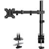 Techly 102758 Supporto da scrivania per Monitor 13-32'' Nero