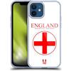 Head Case Designs Flag of England St. George Bandiere E Toppe Custodia Cover in Morbido Gel Compatibile con Apple iPhone 12 / iPhone 12 PRO