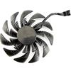 iHaospace Replacement Graphics Card Fan for Gigabyte AORUS GTX 1080Ti 11G /AORUS GTX 1080 8G / AORUS GTX 1070 8G Video Card Cooling Fan (Middle)