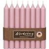 Nordring 8 candele a bastoncino 2,2 x 18 cm, rosa antico