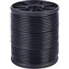 BENECREAT 40m 2mm Cavo Metallico Rivestito in Vinile Nero in Acciaio Inossidabile 304, Funi Metalliche in Acciaio Inossidabile A 7x7 Filo per Decorazioni da Appendere per Interni
