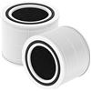 Yoneenair 2 filtri di ricambio per purificatore d'aria per LEVOIT Core 300/Core 300S, filtro HEPA 3 in 1, filtro HEPA True-H13, filtro a carbone attivo e prefiltro ad alta efficienza, filtrazione a 3 livelli,