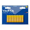 Varta 4103 - Pack di 20 batterie alcaline AAA, colore: giallo