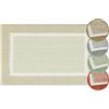 andiamo Tappetino da bagno antiscivolo Maui - Tappetino da bagno morbido e soffice - Tappetino da doccia per bagno, antiscivolo, lavabile, set da 40 x 60 cm + 60 x 100 cm, beige