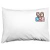 Bona Basics, Fodera decorativa per cuscino, decorazione per la casa, per divano, caffetteria, Dimensioni: 50x35 cm, colore: bianco