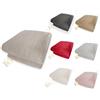 Home Tresor - Coperta Plaid Morbida | Coperta Vellutata in Pile per Divano, Letto in Microfibra Manopesca Tinta Unita (Tortora, Singolo cm. 160x210)
