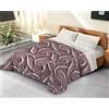 BANZAII TEXTILE INNOVATOR ONLINE Banzaii Trapunta Una piazza e mezza 220x260 cm Invernale in Ecopiuma da 380 gr/mq calda e morbida - Piumone Invernale Anallergico e Traspirante - Prodotto in Italia - Nicole Bordeaux