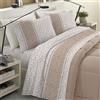 BANZAII TEXTILE INNOVATOR ONLINE Banzaii Completo Lenzuola Piazza e Mezza Invernale in Flanella Felpate 100% Cotone Anti-Pilling 1 Piazza e 1/2 Jenny Beige