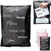EMBALLAX - 50 Buste per Spedizioni Vinted CON TASCA PER BOLLETTINO - Taglia L 40x30cm - NON TRASPARENTI/ULTRA-RESISTENTI - Sacchetti Spedizione in Plastica - Pochette per Spedizioni Postali - Grazie