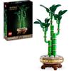LEGO Botanicals Bambù del Buon Auspicio, Pianta Artificiale da Arredamento Interno con Vaso Finto, Decorazione di Casa o Ufficio, Idea Regalo per Donna, Uomo e Adulti dalla Botanical Collection 10344