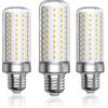 Bonlux Lampadine LED E27 25W Luce Fredda 6000K,LED Argento Mais E27 LED Lampen,2500lm, Equivalenti a 200W Lampada Alogena, E27 Illuminazione LED per Lampada da Terra(Non Dimmerabile,3-Pezzi)