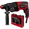 Einhell Martello Perforatore TC-RH 800 4F (800 W, 2,6 joule, Foratura e Foratura a Martello, Scalpellatura con e senza Fissaggio, SDS-Plus, E-Box Incluso)