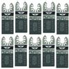 TopsTools 10 x 35 mm TopsTools FA35B_10 Lame da taglio per metalli Fast Fit compatibili con Dewalt Stanley Black e Decker Bosch Fein (non StarLock) Makita Milwaukee Parkside Ryobi Worx Workzone Multitool