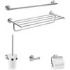 hansgrohe Logis Universal set accessori bagno, 41728000, Logis Universal cromo [Accessori Bagno > Set di accessori da bagno]
