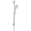 Hansa Basicjet set doccia con asta saliscendi, 3 tipi di getto, 44780233, Basicjet cromo [Rubinetteria Bagno > Set Doccia]