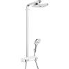 hansgrohe Raindance Select E colonna doccia con termostatico, 27126400, Raindance Select E bianco/cromo [Rubinetteria Bagno > Colonne Doccia]