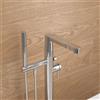 Villeroy & Boch Embrace rubinetto vasca a pavimento miscelatore monocomando, TVT10800300061, Embrace; Somera cromo [Rubinetteria Bagno > Rubinetteria Vasca]