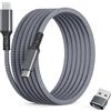 BASESAILOR Cavo USB C a C 60W per iPhone 17 16 Pro Max 3M con Adattatore USB,Caricatore Rapido 20V/5A PD per Apple 15,MacBook Max,iPad Pro 2022 Mini 6 7,Samsung Galaxy Z Flip Fold 4 5 Tab S6 S7 A7 A9