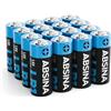 ABSINA 16x LR1 batteria N Lady per Apriporta da Garage, Calcolatrici e molto altro - Batteria LR1 Lady 1,5V Alcalina a tenuta stagna & con lunga durata - Pile LR1, batterie 1.5V, pile stilo