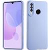 LENGRACE Cover per Huawei P30 LITE/NOVA 4E Morbida Silicone Custodia,Full Body Protettiva Case per Huawei P30 LITE/NOVA 4E Antiurto TPU Custodia-Blu