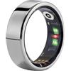 AMOVAN Smart Ring Health Tracker, Fitness Sonno Frequenza cardiaca Tracker ossigeno nel sangue Anello intelligente, Anelli fitness tracker Bluetooth resistenti all'acqua