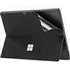 MoKo Tablet Back Skin Stick Decal for Microsoft Surface PRO 11 /Surface PRO 10 / PRO 9 / PRO 8 13-inch Tablet, PU Leather Protective Decal Body Skin Cover for Surface PRO 11/10, Black
