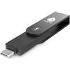 Thetis Pro-C FIDO2 Security Key Passkey Device con USB C e NFC, APP di autenticazione TOTP/HOTP, autenticazione a due fattori FIDO 2.0 2FA MFA, funziona con Windows/macOS/Linux/Gmail/Facebook/Dropbox