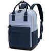 LOVEVOOK Zaino Porta PC Donna, 15.6 Pollici Zaino da Viaggio Scuola Università Grande, Impermeabile Zaino Lavoro Ufficio Antifurto Elegante, Computer Laptop Travel Backpack Waterproof Blu