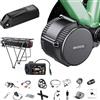 BAFANG Mid Drive Kit 250W 350W 500W 750W 1000W, BBS01B BBS02B BBS-HD 36V 48V 52V Kit Motore Elettrico per Bici, Kit Completo Motore Centrale con Batteria Opzionale e Display LCD
