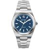 BETTIMER Orologio Automatico Meccanico Uomo di Precisione Movimento Automatico PT5000, Cassa 40mm in Acciaio Inossidabile 316L, Vetro Zaffiro, Resistente all'Acqua 100m (10ATM) -Blu