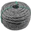 DoIove Corda di sisal per gatto cactus tiragraffi 6 mm * 20 m, Corda per gatti albero di gatto cactus fai da te e riparazione tiragraffi per gatti, Grigio