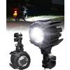 SUPAREE Faretti LED Moto supplementari Faretti led moto con Cablaggio faretti supplementari Moto LED con Cablaggio IP68 impermeabile 9-30V per R1200GS F800GS F650 LC ADV 1190 1190R 1290