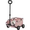 Generic Passeggini Per Gatti - Passeggino Per Cani Di Piccola Taglia - Passeggini Per Animali Con Ruote Per Gatti Per Cani, Passeggino Leggero Pieghevole Per Cani Con 4 Ruote Per Cuccioli