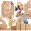 GIGI Bloks 200 Mattoncini Costruzioni Grandi per Bambini XXL Impilabili & Incastro | Cartone Blocchi Costruzioni per Bambini Robusti e Facili da Montare | Grandi Giochi Montessori Creativi & Educativi