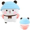SKIKHN Bubu Dudu Peluche, 20cm Peluche Bubu Dudu, Bubu And Dudu Plush Toy, Orso dei Cartoni, Peluche Orso per Regali di Compleanno per Bambini (Bianco)