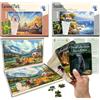 Quokka Puzzle Adulti con Alzheimer - Gioco per Anziani con Demenza | Puzzle Grandi 60 Pezzi con Preziosi Souvenir di Viaggio - 3 Giochi di Memoria per Anziani con Demenza - Regali Giochi