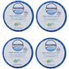 Leocrema Pack di 4 x 150 ml Crema Nutriente Multiuso Pelle Morbida Unisex